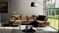 Musterring Polstergarnitur braun