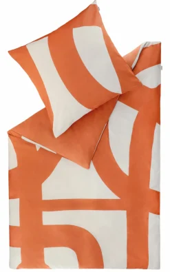 Musterring Satin-Bettwäsche rot