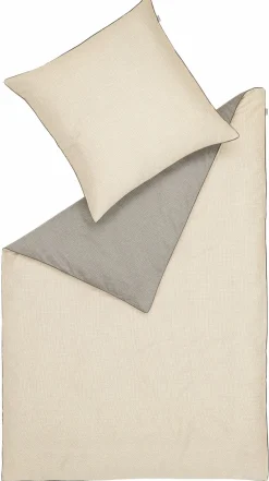 Musterring Satin-Bettwäsche grau