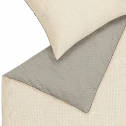 Musterring Satin-Bettwäsche grau