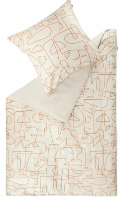 Musterring Satin-Bettwäsche rot