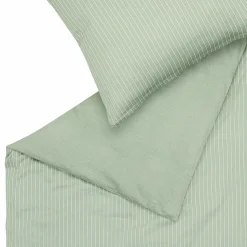 Musterring Satin-Bettwäsche grün