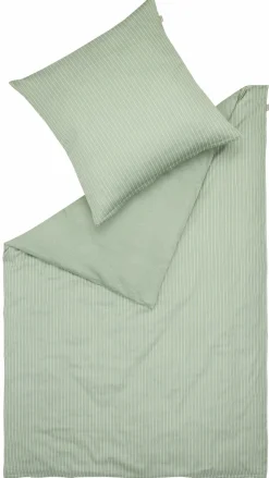 Musterring Satin-Bettwäsche grün