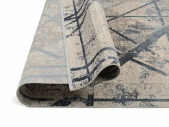 Musterring Webteppich modern beigeblau