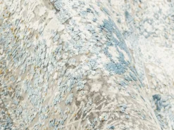 Musterring Webteppich modern graublau