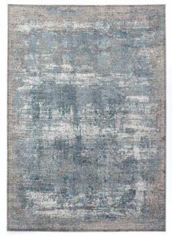 Musterring Webteppich modern graublau