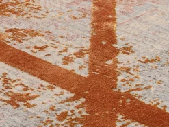 Musterring Webteppich modern grauorange