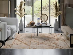 Musterring Webteppich modern graubraun