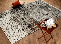 Musterring Webteppich modern beigebraunschwarz