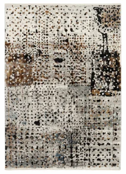 Musterring Webteppich modern beigegrau