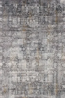 Musterring Webteppich modern graugoldfarben