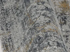 Musterring Webteppich modern graugoldfarben