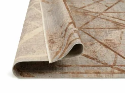 Musterring Webteppich modern braungrau