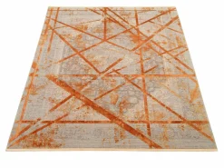 Musterring Webteppich modern beigepink