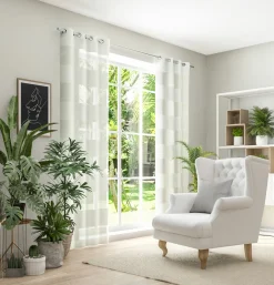 Neutex Ösenvorhang weiß