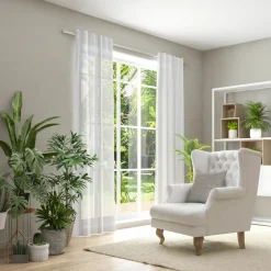 Neutex Vorhang m. Multifunktionsband beige