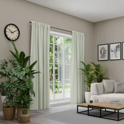 Neutex Vorhang m. Multifunktionsband grün