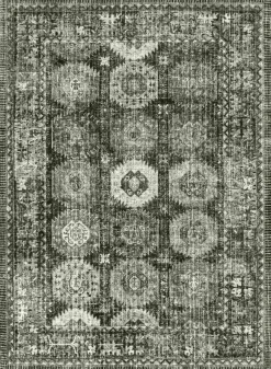 Nord Süd Handwebteppich Printed Loom mehrfarbig