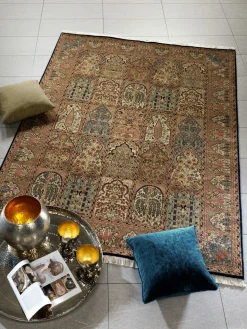 OCI Handknüpfteppich Nepal braun