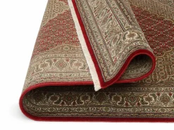 OCI Handknüpfteppich rot