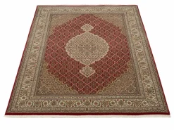 OCI Handknüpfteppich rot