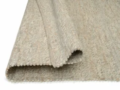 OCI Handwebteppich braunweiß