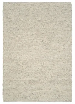 OCI Handwebteppich braunweiß