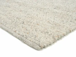 OCI Handwebteppich braunweiß