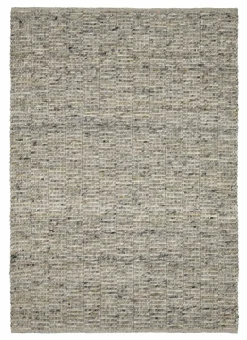 OCI Handwebteppich braunweißbeige