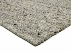 OCI Handwebteppich braunweißbeige