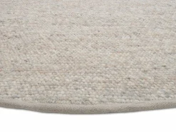 OCI Handwebteppich braunweiß