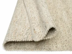 OCI Handwebteppich braunweiß