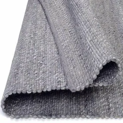 OCI Handwebteppich grau