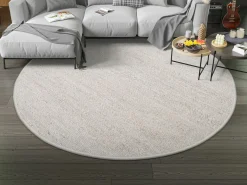 OCI Handwebteppich grau