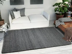 OCI Handwebteppich grau