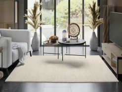 OCI Handwebteppich, Nepal grau