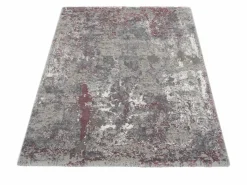 OCI Moderner Webteppich braunweiß