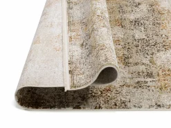 OCI Moderner Webteppich braunweiß