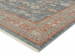 OCI Moderner Webteppich blauorange