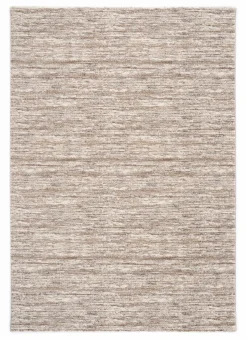 OCI Moderner Webteppich braunweiß
