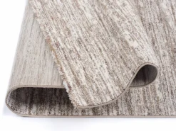 OCI Moderner Webteppich braunweiß