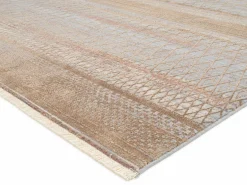 OCI Moderner Webteppich braun