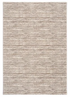 OCI Moderner Webteppich braunweiß