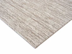 OCI Moderner Webteppich braunweiß