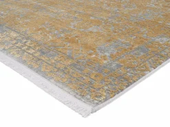 OCI Moderner Webteppich goldfarben