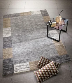 OCI Moderner Webteppich grau