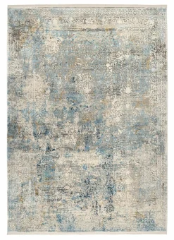 OCI Moderner Webteppich grau