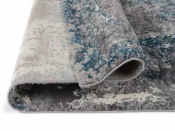 OCI Moderner Webteppich grau