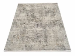 OCI Moderner Webteppich grau