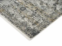 OCI Moderner Webteppich graugoldfarben